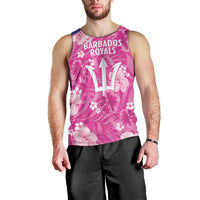 Custom Barbados Royals Cricket Men Tank Top 2025 Go Tridents Tropical Style - Wonder Print Shop