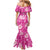 Custom Barbados Royals Cricket Mermaid Dress 2025 Go Tridents Tropical Style - Wonder Print Shop