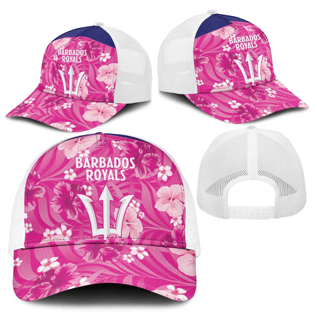 Barbados Royals Cricket Mesh Trucker Cap 2025 Go Tridents Tropical Style - Wonder Print Shop