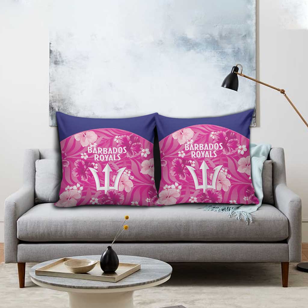 Barbados Royals Cricket Pillow Cover 2025 Go Tridents Tropical Style - Wonder Print Shop