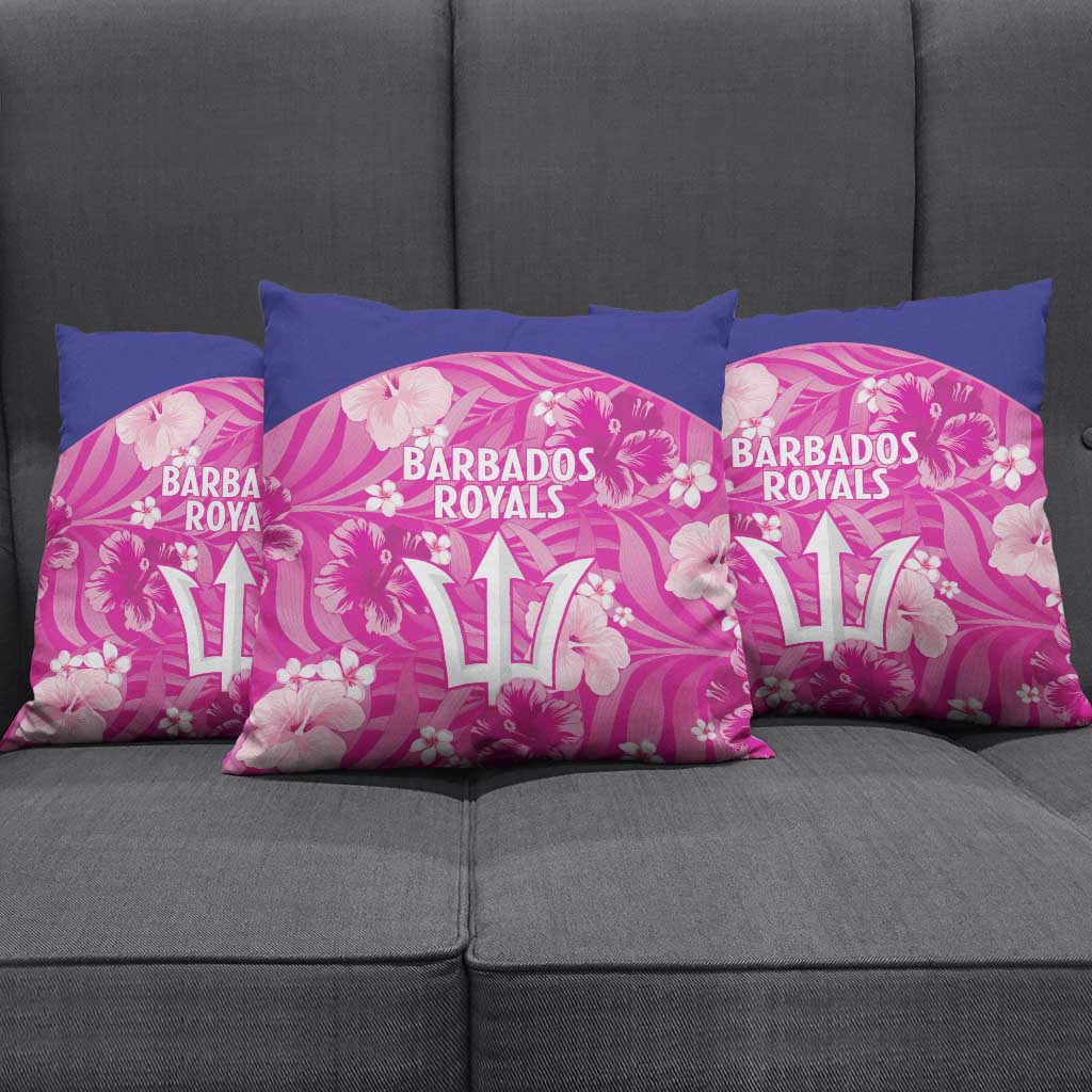 Barbados Royals Cricket Pillow Cover 2025 Go Tridents Tropical Style - Wonder Print Shop