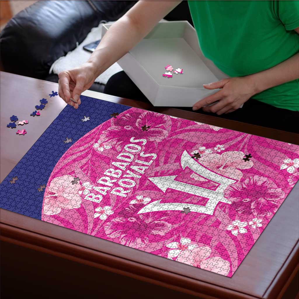 Barbados Royals Cricket Puzzle 2025 Go Tridents Tropical Style - Wonder Print Shop