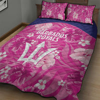 Barbados Royals Cricket Quilt Bed Set 2025 Go Tridents Tropical Style - Wonder Print Shop