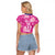 Custom Barbados Royals Cricket Raglan Cropped T Shirt 2025 Go Tridents Tropical Style - Wonder Print Shop