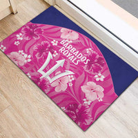 Barbados Royals Cricket Rubber Doormat 2025 Go Tridents Tropical Style - Wonder Print Shop