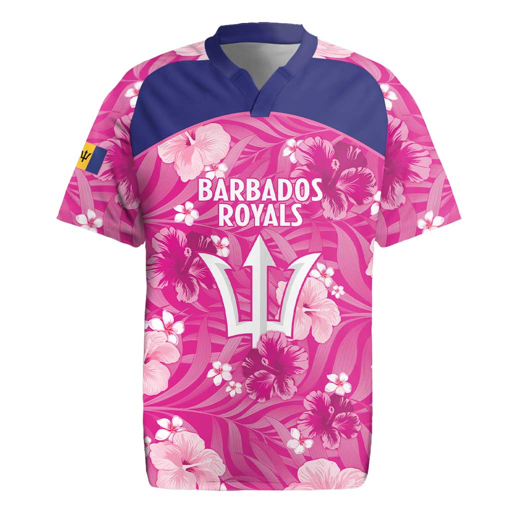 Custom Barbados Royals Cricket Rugby Jersey 2025 Go Tridents Tropical Style - Wonder Print Shop