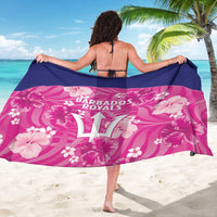 Barbados Royals Cricket Sarong 2025 Go Tridents Tropical Style - Wonder Print Shop