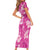 Custom Barbados Royals Cricket Short Sleeve Bodycon Dress 2025 Go Tridents Tropical Style - Wonder Print Shop