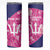 Custom Barbados Royals Cricket Skinny Tumbler 2025 Go Tridents Tropical Style - Wonder Print Shop