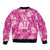 Custom Barbados Royals Cricket Sleeve Zip Bomber Jacket 2025 Go Tridents Tropical Style - Wonder Print Shop