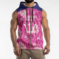 Custom Barbados Royals Cricket Sleeveless Zip Hoodie 2025 Go Tridents Tropical Style - Wonder Print Shop