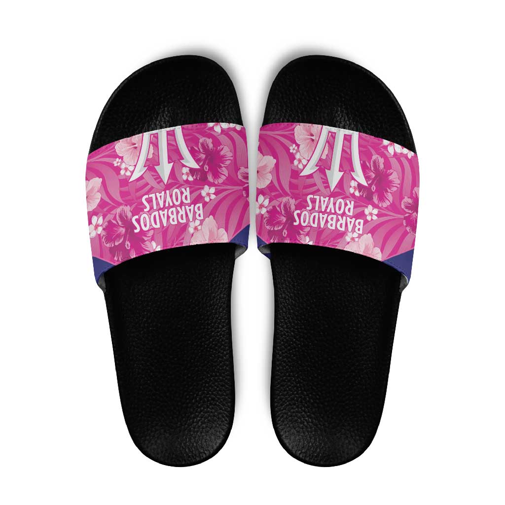 Barbados Royals Cricket Slide Sandals 2025 Go Tridents Tropical Style - Wonder Print Shop