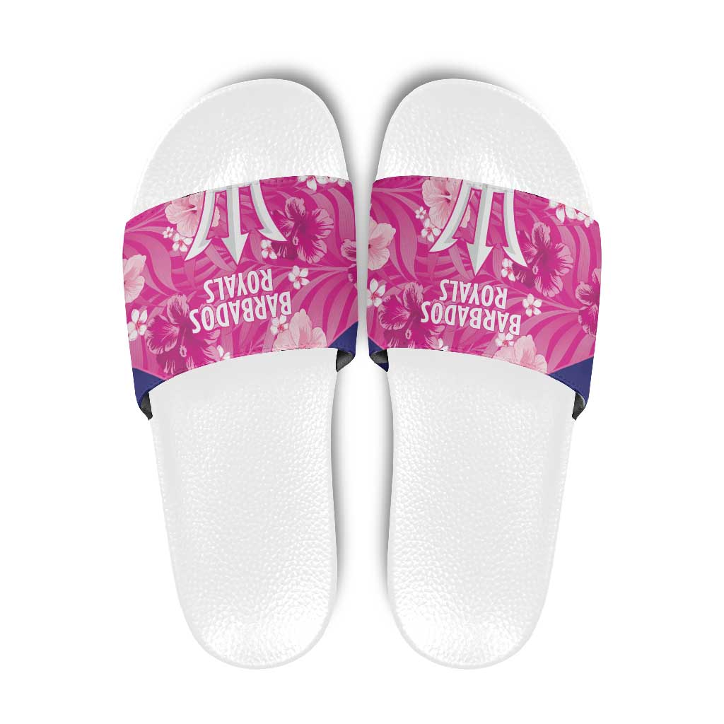 Barbados Royals Cricket Slide Sandals 2025 Go Tridents Tropical Style - Wonder Print Shop