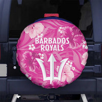Barbados Royals Cricket Spare Tire Cover 2025 Go Tridents Tropical Style - Wonder Print Shop