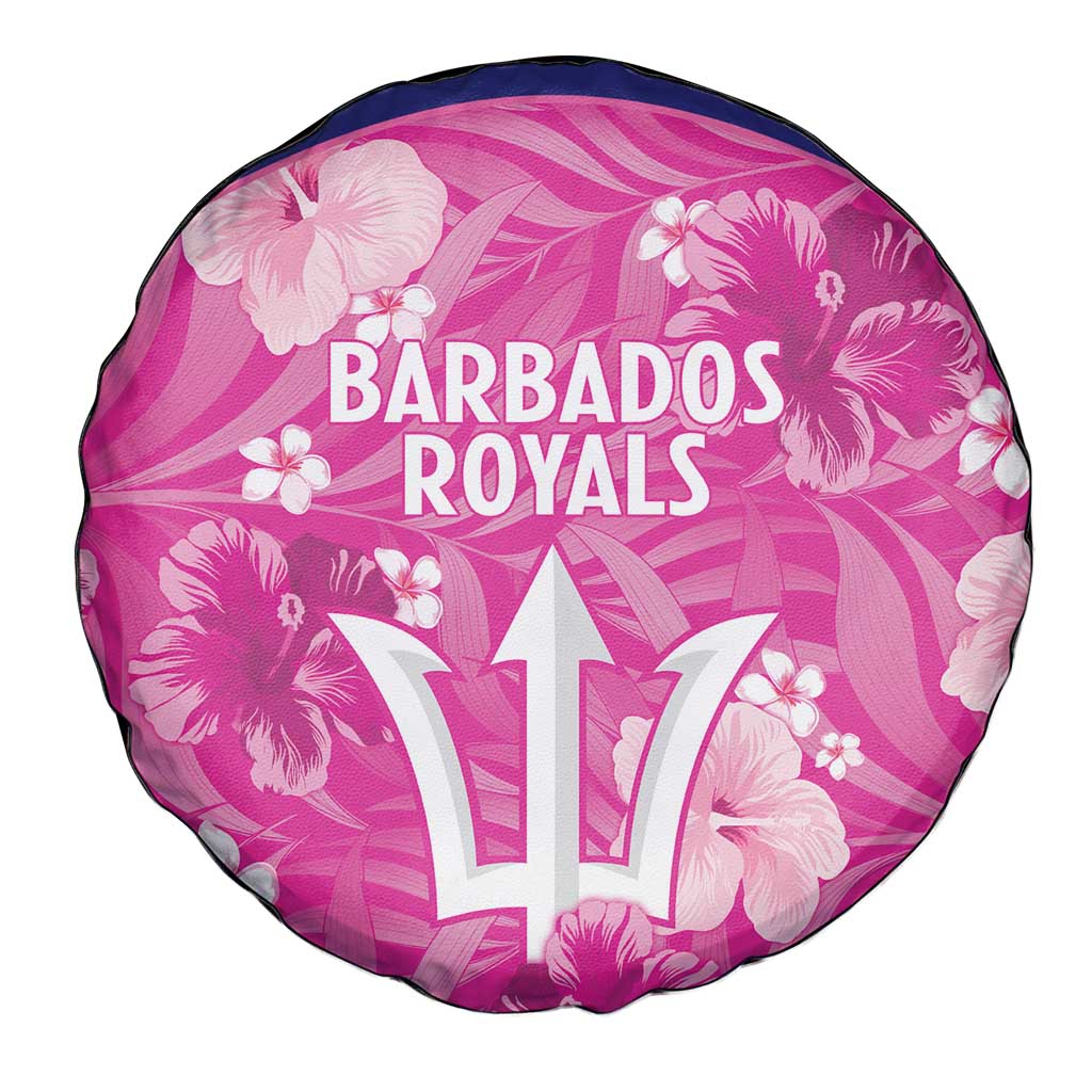 Barbados Royals Cricket Spare Tire Cover 2025 Go Tridents Tropical Style - Wonder Print Shop