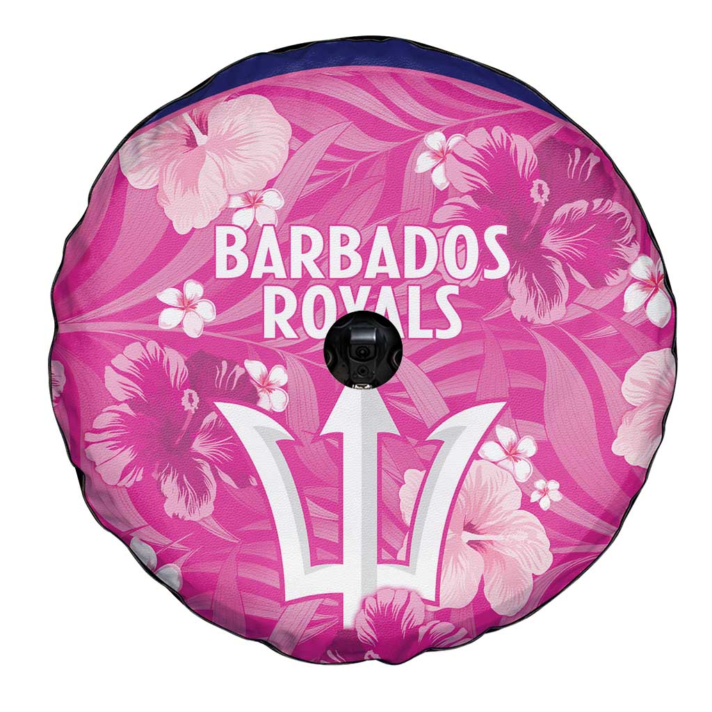 Barbados Royals Cricket Spare Tire Cover 2025 Go Tridents Tropical Style - Wonder Print Shop
