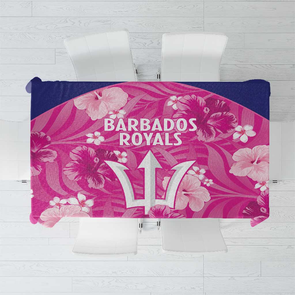 Barbados Royals Cricket Tablecloth 2025 Go Tridents Tropical Style - Wonder Print Shop