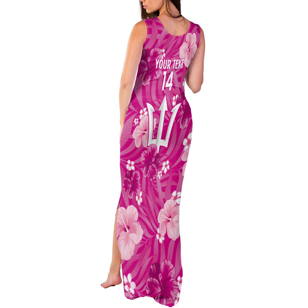 Custom Barbados Royals Cricket Tank Maxi Dress 2025 Go Tridents Tropical Style - Wonder Print Shop