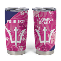 Custom Barbados Royals Cricket Tumbler Cup 2025 Go Tridents Tropical Style - Wonder Print Shop