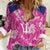 Custom Barbados Royals Cricket Women Casual Shirt 2025 Go Tridents Tropical Style - Wonder Print Shop