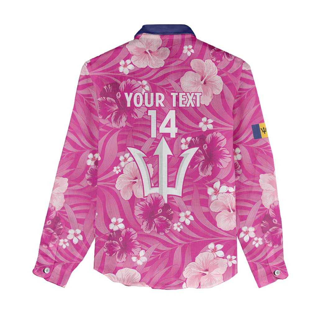 Custom Barbados Royals Cricket Women Casual Shirt 2025 Go Tridents Tropical Style - Wonder Print Shop