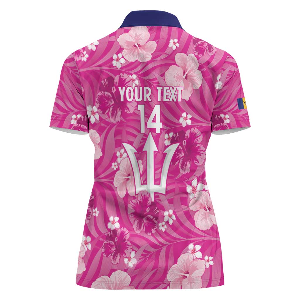 Custom Barbados Royals Cricket Women Polo Shirt 2025 Go Tridents Tropical Style - Wonder Print Shop