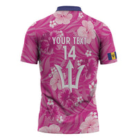 Custom Barbados Royals Cricket Zipper Polo Shirt 2025 Go Tridents Tropical Style - Wonder Print Shop
