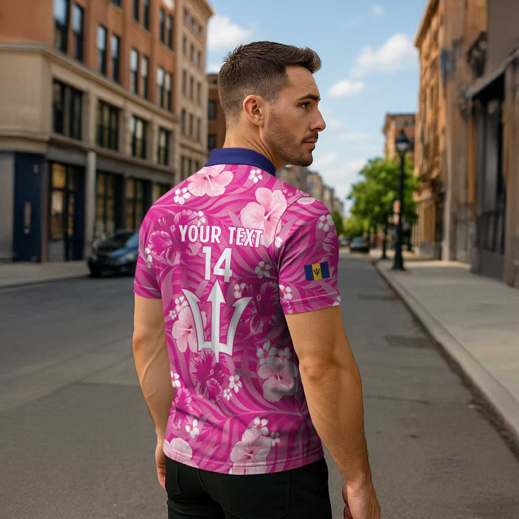 Custom Barbados Royals Cricket Zipper Polo Shirt 2025 Go Tridents Tropical Style - Wonder Print Shop