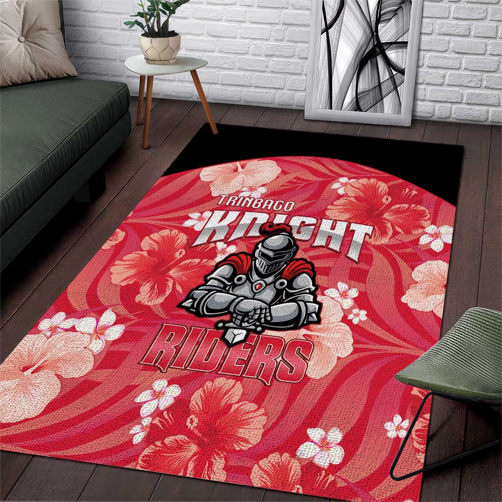 Trinidad and Tobago Cricket Area Rug 2025 Go Knight Riders Tropical Style - Wonder Print Shop