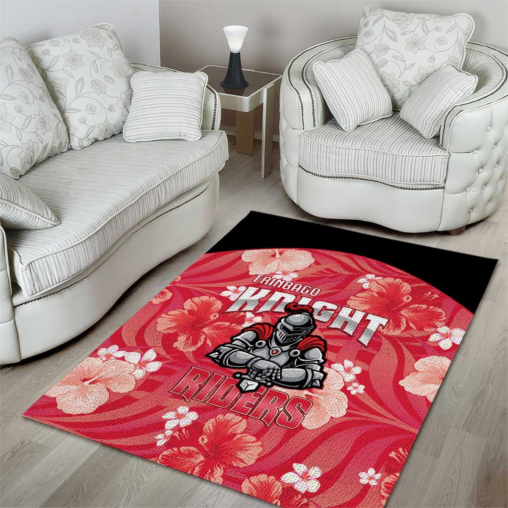 Trinidad and Tobago Cricket Area Rug 2025 Go Knight Riders Tropical Style - Wonder Print Shop