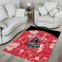 Trinidad and Tobago Cricket Area Rug 2025 Go Knight Riders Tropical Style - Wonder Print Shop