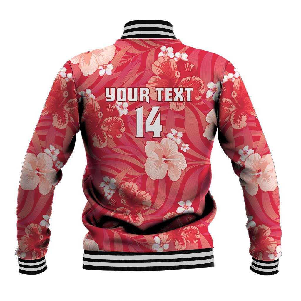 Custom Trinidad and Tobago Cricket Baseball Jacket 2025 Go Knight Riders Tropical Style - Wonder Print Shop
