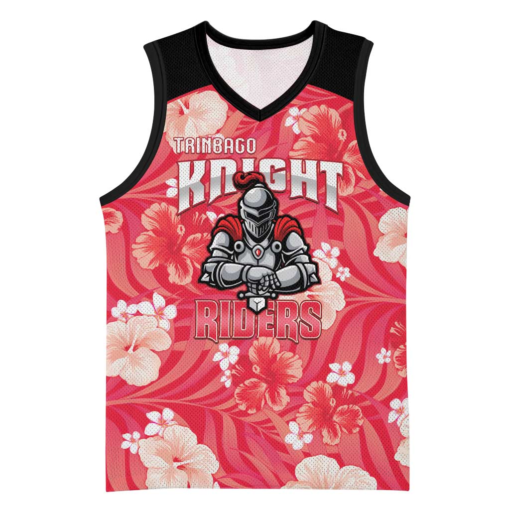 Custom Trinidad and Tobago Cricket Basketball Jersey 2025 Go Knight Riders Tropical Style - Wonder Print Shop