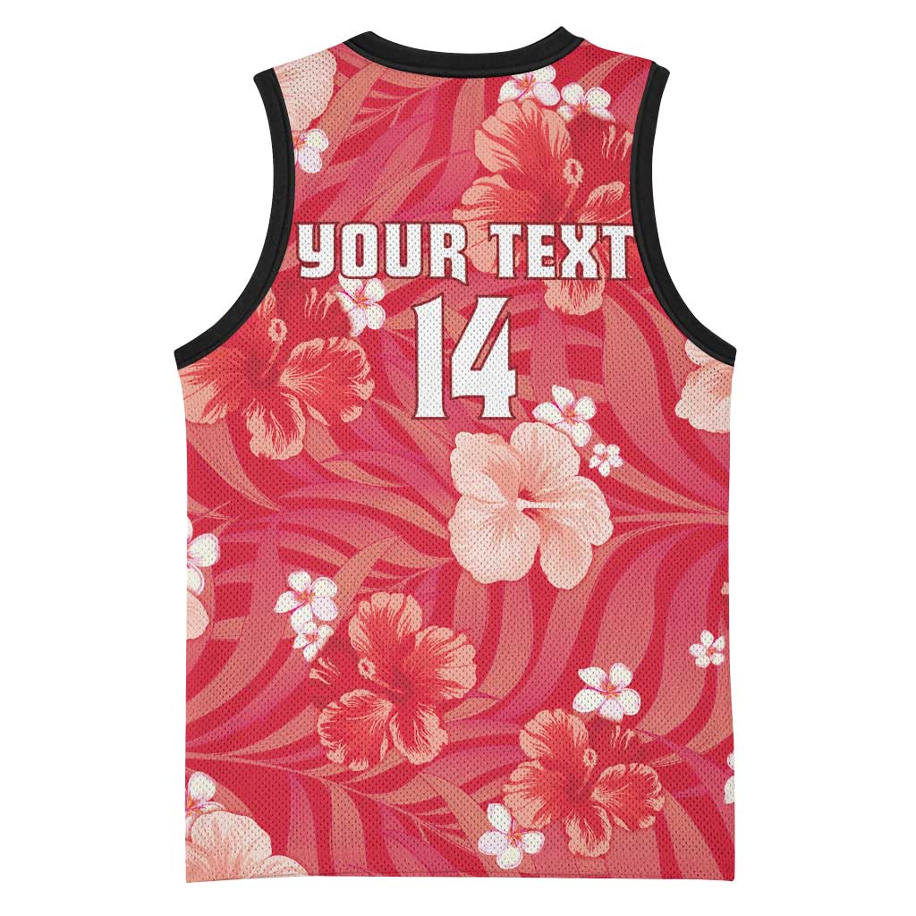 Custom Trinidad and Tobago Cricket Basketball Jersey 2025 Go Knight Riders Tropical Style - Wonder Print Shop