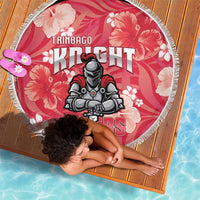 Trinidad and Tobago Cricket Beach Blanket 2025 Go Knight Riders Tropical Style - Wonder Print Shop