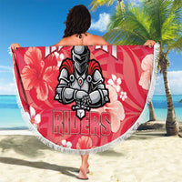 Trinidad and Tobago Cricket Beach Blanket 2025 Go Knight Riders Tropical Style - Wonder Print Shop