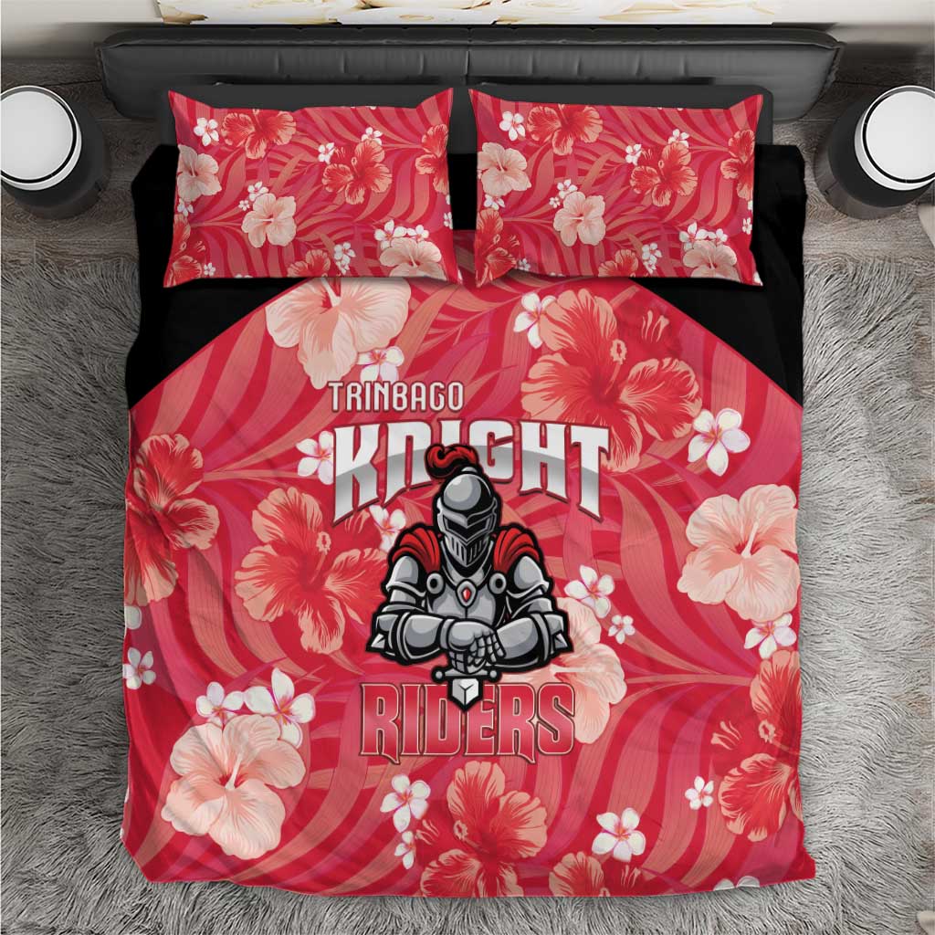 Trinidad and Tobago Cricket Bedding Set 2025 Go Knight Riders Tropical Style - Wonder Print Shop