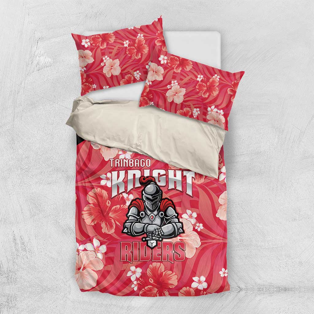 Trinidad and Tobago Cricket Bedding Set 2025 Go Knight Riders Tropical Style - Wonder Print Shop