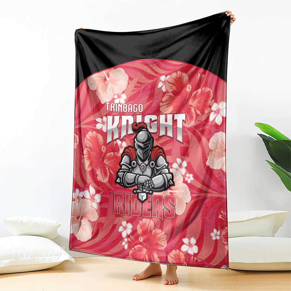 Trinidad and Tobago Cricket Blanket 2025 Go Knight Riders Tropical Style - Wonder Print Shop
