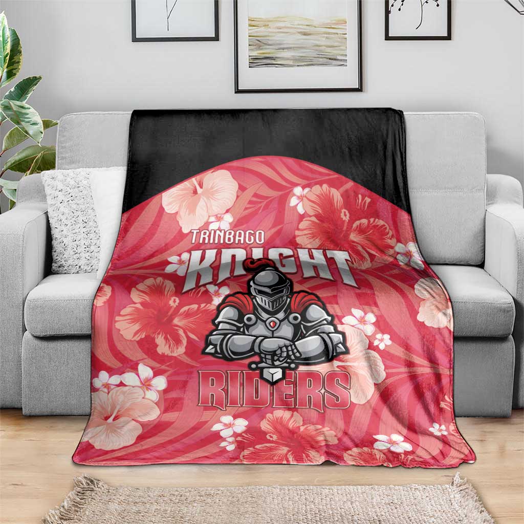 Trinidad and Tobago Cricket Blanket 2025 Go Knight Riders Tropical Style - Wonder Print Shop