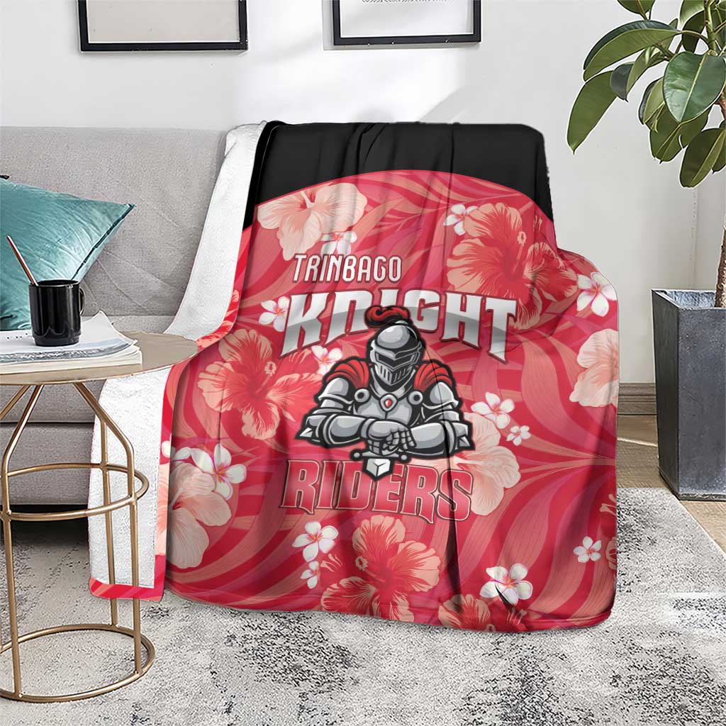 Trinidad and Tobago Cricket Blanket 2025 Go Knight Riders Tropical Style - Wonder Print Shop