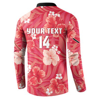 Custom Trinidad and Tobago Cricket Button Sweatshirt 2025 Go Knight Riders Tropical Style - Wonder Print Shop