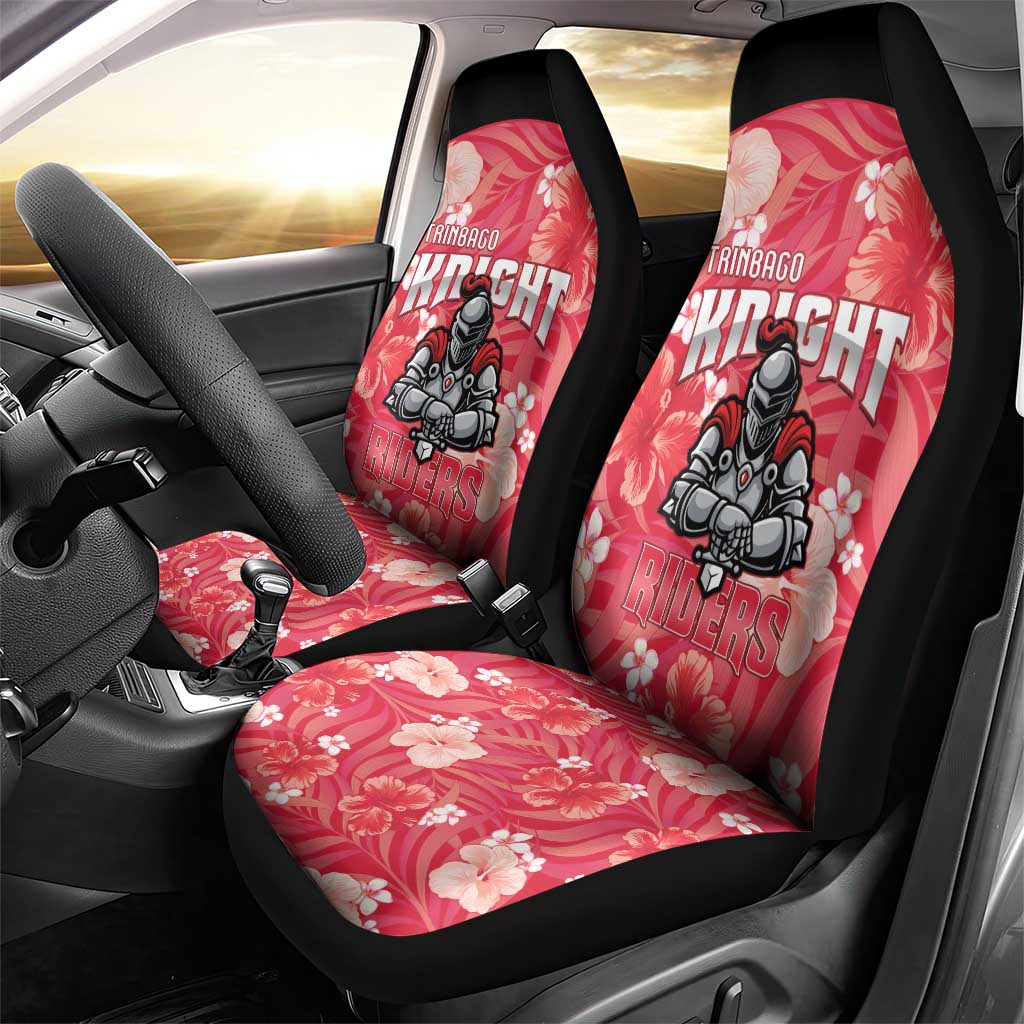 Trinidad and Tobago Cricket Car Seat Cover 2025 Go Knight Riders Tropical Style - Wonder Print Shop