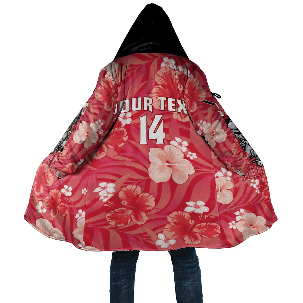 Custom Trinidad and Tobago Cricket Cloak 2025 Go Knight Riders Tropical Style - Wonder Print Shop