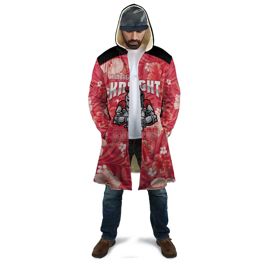 Custom Trinidad and Tobago Cricket Cloak 2025 Go Knight Riders Tropical Style - Wonder Print Shop