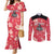 Custom Trinidad and Tobago Cricket Couples Matching Mermaid Dress and Long Sleeve Button Shirt 2025 Go Knight Riders Tropical Style - Wonder Print Shop
