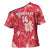 Custom Trinidad and Tobago Cricket Cross Shoulder Shirt 2025 Go Knight Riders Tropical Style - Wonder Print Shop
