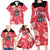 Custom Trinidad and Tobago Cricket Family Matching Long Sleeve Bodycon Dress and Hawaiian Shirt 2025 Go Knight Riders Tropical Style - Wonder Print Shop