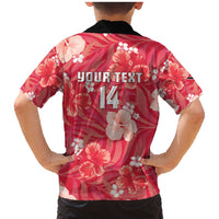 Custom Trinidad and Tobago Cricket Family Matching Mermaid Dress and Hawaiian Shirt 2025 Go Knight Riders Tropical Style - Wonder Print Shop