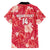 Custom Trinidad and Tobago Cricket Family Matching Off The Shoulder Long Sleeve Dress and Hawaiian Shirt 2025 Go Knight Riders Tropical Style - Wonder Print Shop